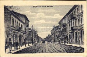 1915 Piotrków, Piotrków Trybunalski; Ulica Kaliska / street view