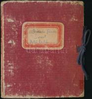 1950 Betűtartó mappa, betűkkel