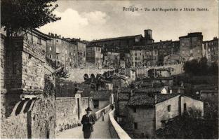 Perugia, Via dellAcquedotto e Strada Nuova / street view