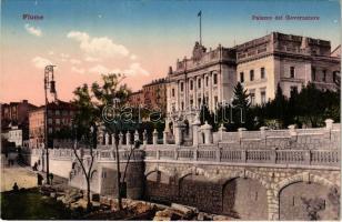 Fiume, Rijeka; Palazzo del Governatore / Governor&#039;s Palace. Verlag Celestina Mayer