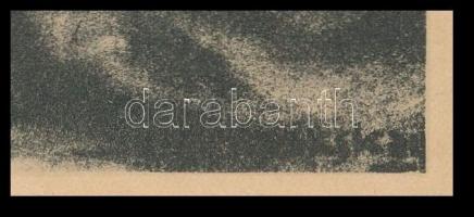 Ruzicskay György (1896-1993): Illusztráció a Szerelemkeresőből. Algrafia, papír, jelzett az algrafiá...