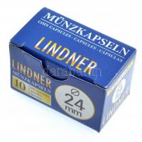 Lindner érmekapszula 24mm - 10 darabos (2250024P)