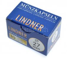 Lindner érmekapszula 27mm - 10 darabos (2250027P)
