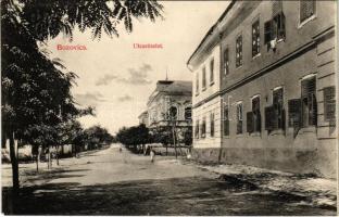 Bozovics, Bozovici; utca részlet / street view