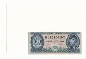Magyarország 1980. 20Ft felbélyegzett borítékban, bélyegzéssel T:I Hungary 1980. 20 Forint in envelo...