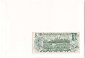 Kanada 1973. 1$ felbélyegzett borítékban, bélyegzéssel T:I Canada 1973. 1$ Dollars in envelope with ...