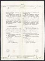 cca 1910 Wegner szívó készülék képes reklám nyomtatvány