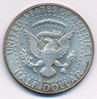 Amerikai Egyesült Államok 1967. 1/2$ Ag "Kennedy" T:2 patina USA 1967. 1/2 Dollar Ag "...