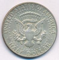 Amerikai Egyesült Államok 1968D 1/2$ Ag "Kennedy" T:2 patina 
USA 1968D 1/2 Dollar Ag &qu...