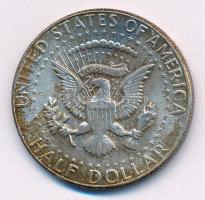 Amerikai Egyesült Államok 1969D 1/2$ Ag "Kennedy" T:2 patina 
USA 1969D 1/2 Dollar Ag &qu...
