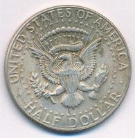 Amerikai Egyesült Államok 1969D 1/2$ Ag "Kennedy" T:2 patina 
USA 1969D 1/2 Dollar Ag &qu...