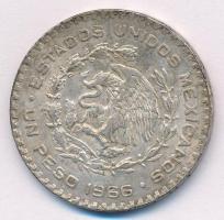 Mexikó 1966. 1P Ag "Függetlenség" T:2
Mexico 1966. 1 Peso Ag "Independence" C:X...