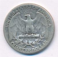 Amerikai Egyesült Államok 1944. 25c Ag T:2- 
USA 1944. 25 Cents Ag C:VF 
Krause KM#164