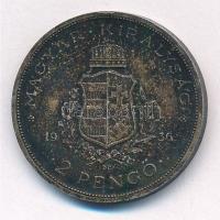 1936. 2P Ag "Liszt" T:2 patina 
Adamo P7.3