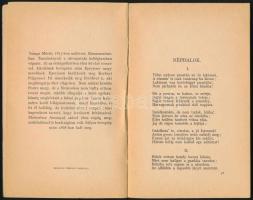 A madár fiaihoz. Tompa Mihály legszebb költeményei. (Bp.), é.n., Franklin-Társulat, 63+(1) p. Kiadói...