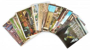 31 db MODERN török és egyiptomi képeslap + 3 leporello / 31 modern Turkish and Egyptian postcards + 3 leporelloa