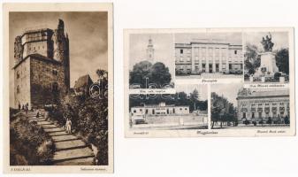 7 db RÉGI magyar város képeslap / 7 pre-1945 Hungarian town-view postcards