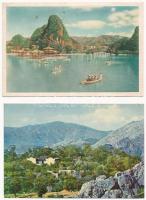 KÍNA - 7 db modern képeslap / CHINA - 7 modern postcards