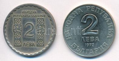 Bulgária 1966. 2L Cu-Ni "Ohridski halálának 1050. évfordulója" + 1972. 2L Cu-Ni "Dobr...