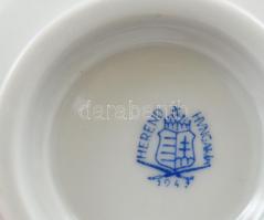 Herendi Apponyi Color mintás teás csésze, alj nélkül, kézzel festett porcelán, jelzett, hibátlan, m:...