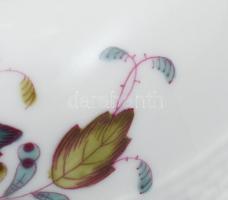 Herendi Apponyi Color mintás teás csésze, alj nélkül, kézzel festett porcelán, jelzett, repedt, m: 5...