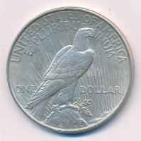 Amerikai Egyesült Államok 1922. 1$ Ag "Béke" tanúsítvánnyal, kapszulában T:2,2- patina, ka...