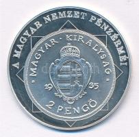 DN "A magyar nemzet pénzérméi - A pengő bevezetése 1926-1946" Ag emlékérem, tanúsítvánnyal...
