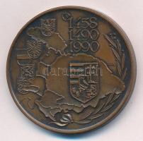 Fritz Mihály (1947-) 1990. "Mathias Rex / MÉE Szeged" Mátyás király halálának 500. évfordu...