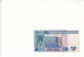 Peru 1987. 10I felbélyegzett borítékban, bélyegzéssel T:I Peru 1987. 10 Intis in envelope with stamp...