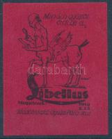 1911 Minden gyűjtőt érdekli a Libellus levélzáró piros papíron R