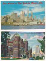 28 db MODERN amerikai és kanadai képeslap / 28 modern American (USA) and Canadian postcards