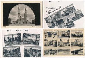 6 db RÉGI magyar Weinstock város képeslap / 6 pre-1945 Hungarian town-view postcards