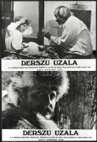 1975 Kurosawa Akira : ,,Derszu Uzala" című szovjet filmjének jelenetei és szereplői, 8 db vinta...