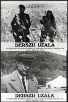 1975 Kurosawa Akira : ,,Derszu Uzala" című szovjet filmjének jelenetei és szereplői, 8 db vinta...
