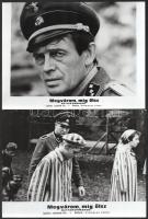 cca 1965 ,,Megvárom, míg ölsz - kutyakommandó című csehszlovák film jelenetei és szereplői, 23 db vintage produkciós filmfotó, ezüst zselatinos fotópapíron, 18x24 cm