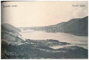 Aldunai-Tájképek - Képeslap füzet 20 képeslappal: Báziás, Babagáj, Kazánszoros, Tricule, Orsova, Ada...