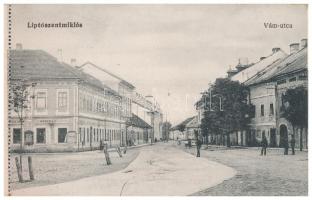 Liptószentmiklós, Liptovsky Mikulás; - Képeslap füzet 10 képeslappal (Vasút, Vám és Úri utca, Fő tér...