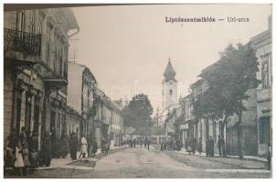 Liptószentmiklós, Liptovsky Mikulás; - Képeslap füzet 10 képeslappal (Vasút, Vám és Úri utca, Fő tér...
