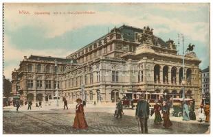 Wien, Vienna, Bécs; 10 verschiedene Ansichten in feinster farbiger Ausführung / postcard booklet wit...