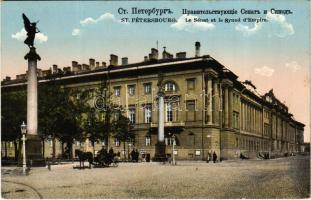 Saint Petersburg, St. Petersbourg, Petrograd; Le Sénat et le Synod dEmpire / senate and synod building