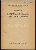 Csatári Dániel: Románia története a XIX-XX. században. Bp., 1972., Tankönyvkiadó. Kiadói papírkötés. Megjelent 629 példányban.