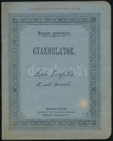cca 1901-1902 Gerő Zsófia (1895-1966), Gerő Ödön (1863-1939) műkritikus, író lányának 5 db első és m...