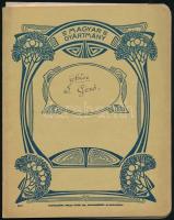 cca 1901-1902 Gerő Zsófia (1895-1966), Gerő Ödön (1863-1939) műkritikus, író lányának 5 db első és m...