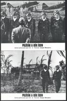 1976 ,,Pilóták a kék égen" című japán film jelenetei és szereplői, 11 db vintage produkciós fil...
