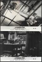 1982 ,,A piszkos ügy" című amerikai film jelenetei és szereplői, 8 db vintage produkciós filmfo...
