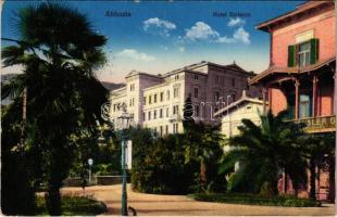1916 Abbazia, Opatija; Hotel Stefanie / Stefanie szálloda, üzlet / hotel, shop + K.u.K. Feldspital Nr. 7/10. (EK)