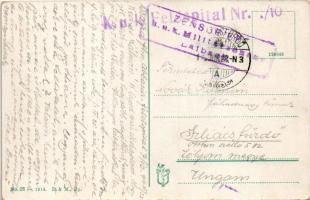 1916 Abbazia, Opatija; Hotel Stefanie / Stefanie szálloda, üzlet / hotel, shop + "K.u.K. Feldsp...