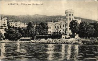Abbazia, Opatija; Villen am Nordstrand / villas (EK)
