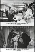 1972 ,,Mindenki szép, mindenki kedves" című francia film jelenetei és szereplői, 17 db vintage ...