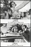 cca 1979 előtt készült, ,,A miniszter" című svéd film jelenetei és szereplői, 16 db vintage pro...